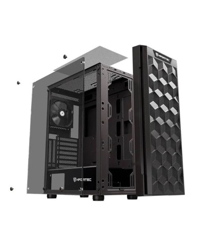 Case computer desktop ATX Nfortec NF-CS-AZIR-B Nero Case computer desktop ATX Nfortec NF-CS-AZIR-B Nero