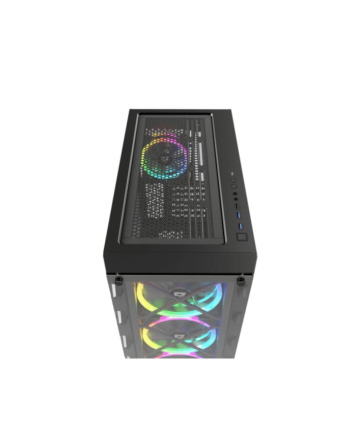 Case computer desktop ATX Nfortec NF-CS-DRACOX-B Nero Case computer desktop ATX Nfortec NF-CS-DRACOX-B Nero