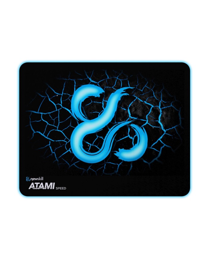 Tappetino per Mouse Newskill NS-MP-ATAMI-SL Nero Tappetino per Mouse Newskill NS-MP-ATAMI-SL Nero