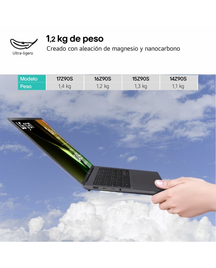 Laptop LG 16Z90S-G.AD89B Laptop LG 16Z90S-G.AD89B