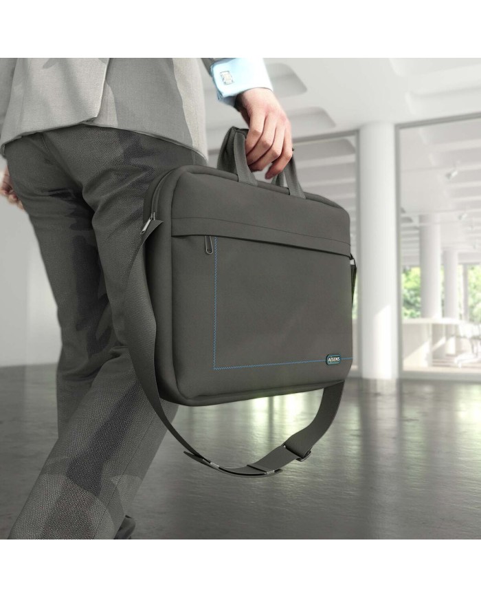 Valigetta per Portatile Aisens ASBG-BC022-BK Nero 15,6'' Valigetta per Portatile Aisens ASBG-BC022-BK Nero 15,6''