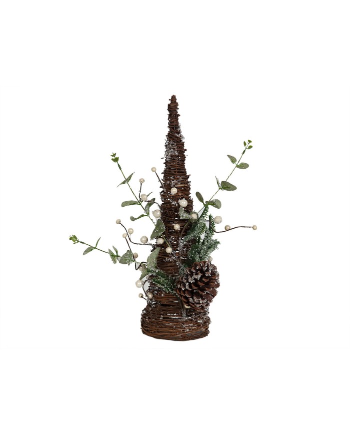 Albero di Natale Romimex Marrone Verde Polietilene Pigna 24 x 47 x 24 cm