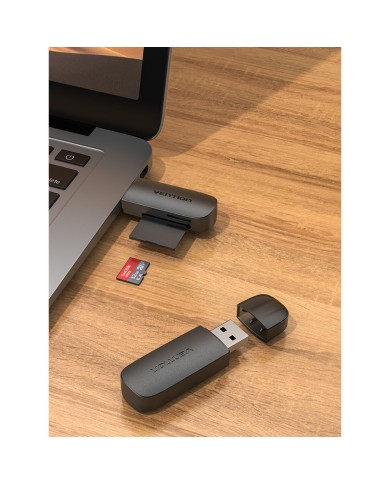 Lettore di Schede Esterno Vention CLFB0 Nero Lettore di Schede Esterno Vention CLFB0 Nero