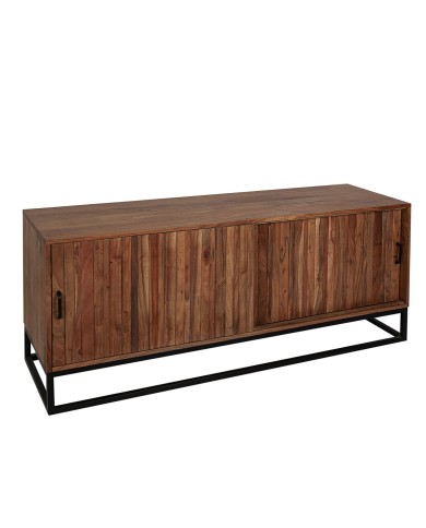Credenza Romimex Marrone Legno di acacia 40 x 60 x 140 cm Credenza Romimex Marrone Legno di acacia 40 x 60 x 140 cm