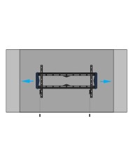 Supporto da Tavolo per Schermo B-Tech BT5442/B 80"