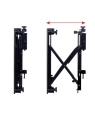 Supporto TV B-Tech BT8390-VESA400MAP/B 70" 50 kg Supporto TV B-Tech BT8390-VESA400MAP/B 70" 50 kg