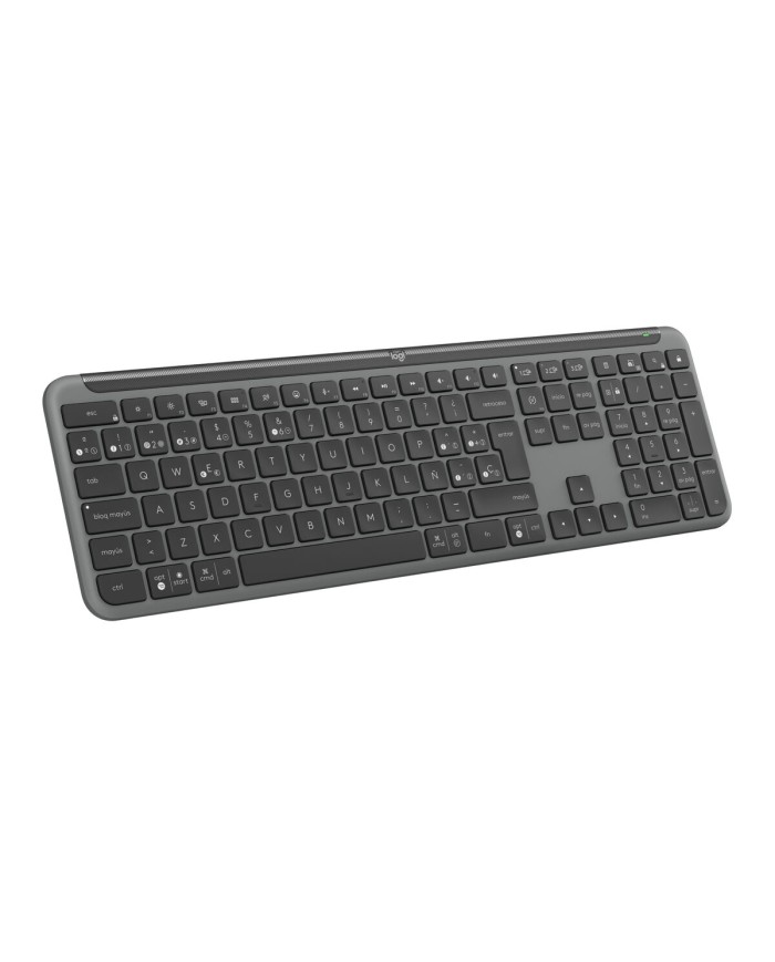 Tastiera Wireless Logitech 920-012455 Grafite QWERTY Tastiera Wireless Logitech 920-012455 Grafite QWERTY