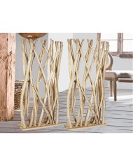 Separatore Romimex Naturale teak 60 x 180 x 15 cm Separatore Romimex Naturale teak 60 x 180 x 15 cm