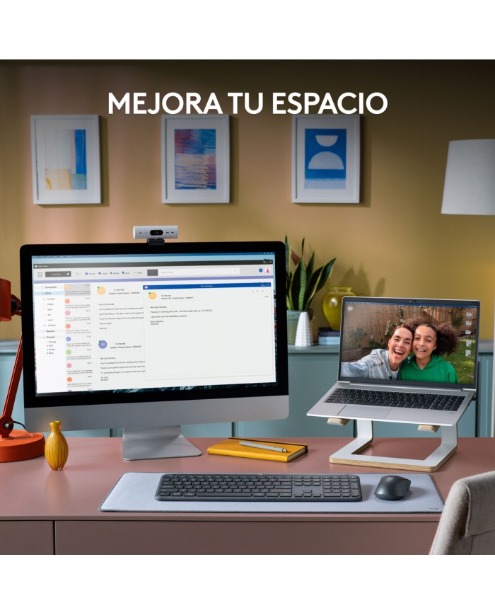 Tastiera Wireless Logitech 920-012455 Grafite QWERTY Tastiera Wireless Logitech 920-012455 Grafite QWERTY