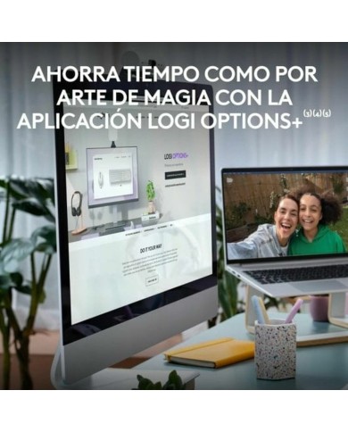 Tastiera e Mouse Logitech 920-012596 Bianco Spagnolo QWERTY