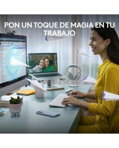 Tastiera e Mouse Logitech 920-012596 Bianco Spagnolo QWERTY