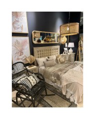 Lampada da tavolo Romimex Naturale Rattan 30 x 30 x 15 cm Lampada da tavolo Romimex Naturale Rattan 30 x 30 x 15 cm