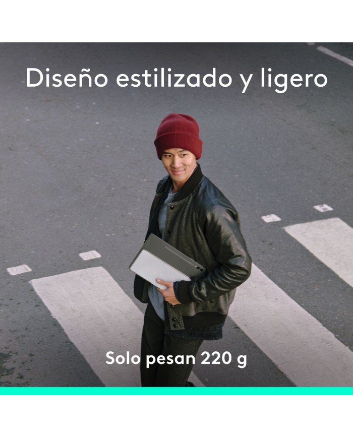 Tastiera Bluetooth Logitech 920-013011 Qwerty in Spagnolo Grigio Bianco/Grigio Tastiera Bluetooth Logitech 920-013011 Qwerty in Spagnolo Grigio Bianco/Grigio