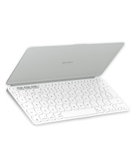 Tastiera Bluetooth Logitech 920-013011 Qwerty in Spagnolo Grigio Bianco/Grigio Tastiera Bluetooth Logitech 920-013011 Qwerty in Spagnolo Grigio Bianco/Grigio