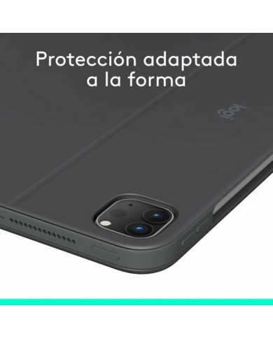 Custodia per Tablet e Tastiera Logitech 920-012772 Grafite QWERTY Custodia per Tablet e Tastiera Logitech 920-012772 Grafite QWERTY