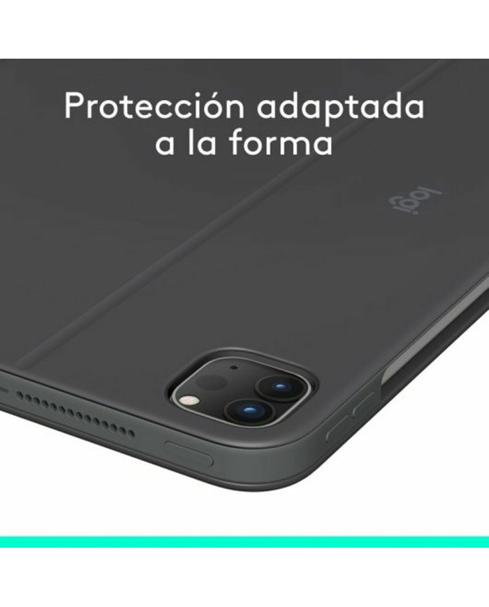 Custodia per Tablet e Tastiera Logitech 920-012772 Grafite QWERTY