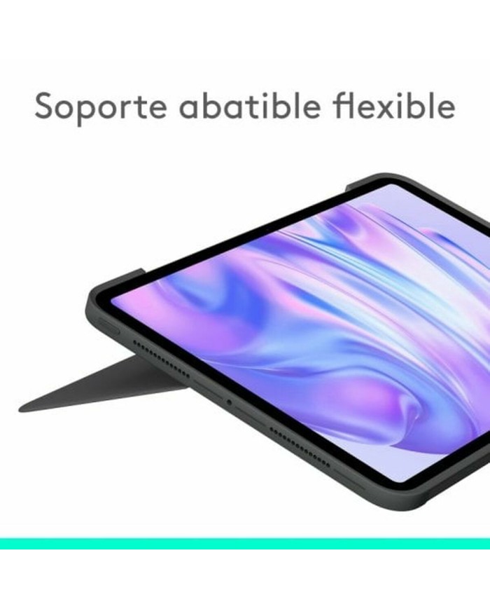 Custodia per Tablet e Tastiera Logitech 920-012772 Grafite QWERTY