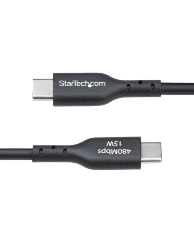 Cavo USB Startech USB2AC2MNC Nero 2 m Cavo USB Startech USB2AC2MNC Nero 2 m