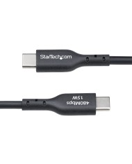 Cavo USB Startech USB2AC2MNC Nero 2 m Cavo USB Startech USB2AC2MNC Nero 2 m
