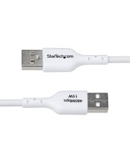 Cavo USB Startech USB2AC2MNCWHE Bianco 2 m Cavo USB Startech USB2AC2MNCWHE Bianco 2 m