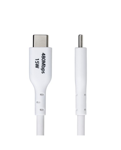 Cavo USB Startech USB2AC2MNCWHE Bianco 2 m Cavo USB Startech USB2AC2MNCWHE Bianco 2 m