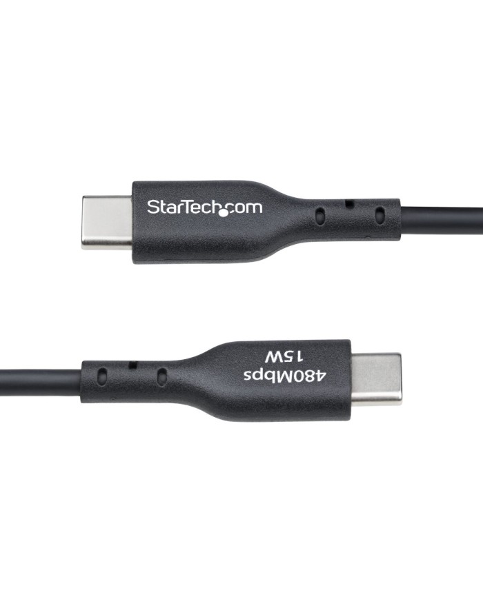 Cavo USB Startech USB2AC1MNC Nero 1 m Cavo USB Startech USB2AC1MNC Nero 1 m