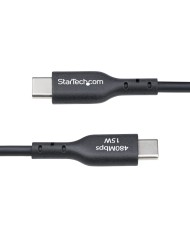 Cavo USB Startech USB2AC1MNC Nero 1 m Cavo USB Startech USB2AC1MNC Nero 1 m