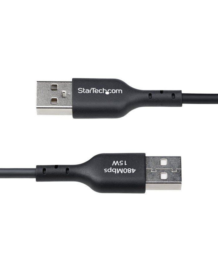 Cavo USB Startech USB2AC1MNC Nero 1 m Cavo USB Startech USB2AC1MNC Nero 1 m