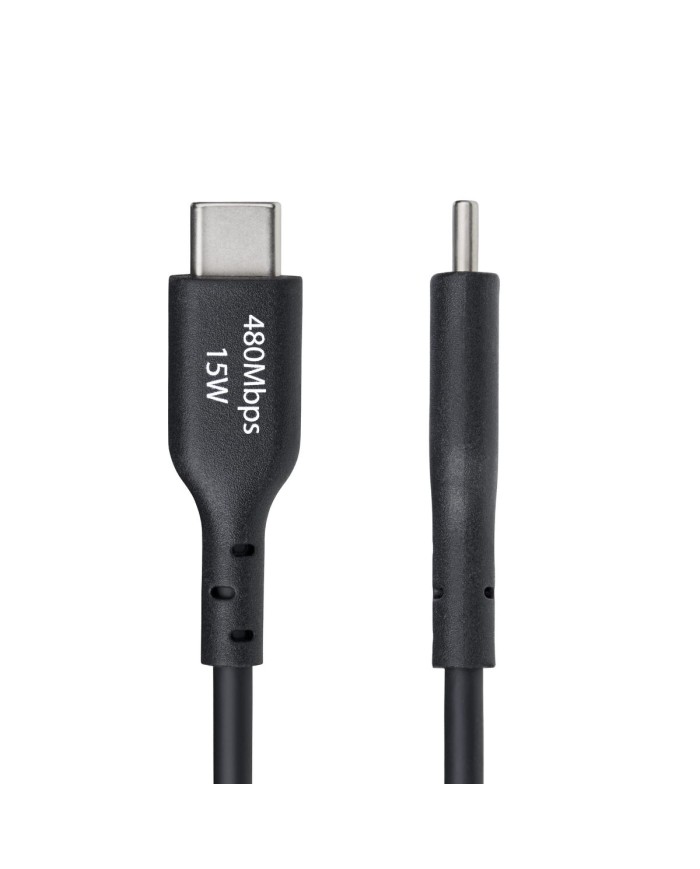 Cavo USB Startech USB2AC1MNC Nero 1 m Cavo USB Startech USB2AC1MNC Nero 1 m