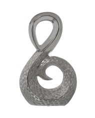 Statua Decorativa Romimex Rosso Resina Tigre 14 x 37 x 10 cm