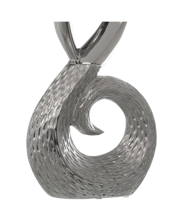 Statua Decorativa Alexandra House Living Argentato Ceramica 23,5 x 9 x 38 cm Statua Decorativa Alexandra House Living Argentato Ceramica 23,5 x 9 x 38 cm