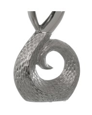 Statua Decorativa Alexandra House Living Argentato Ceramica 23,5 x 9 x 38 cm Statua Decorativa Alexandra House Living Argentato Ceramica 23,5 x 9 x 38 cm