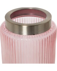 Vaso Alexandra House Living Rosa Cristallo 12 x 20 cm Vaso Alexandra House Living Rosa Cristallo 12 x 20 cm