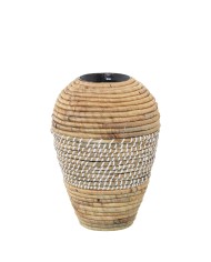 Vaso Alexandra House Living Trasparente Dorato Cristallo 15 x 15 cm Portacandele Vaso Alexandra House Living Trasparente Dorato Cristallo 15 x 15 cm Portacandele