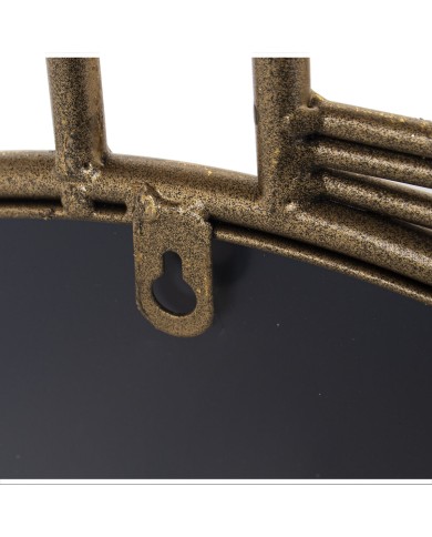 Specchio da parete Alexandra House Living Dorato Metallo 66 x 3 x 78 cm Rotondo Specchio da parete Alexandra House Living Dorato Metallo 66 x 3 x 78 cm Rotondo