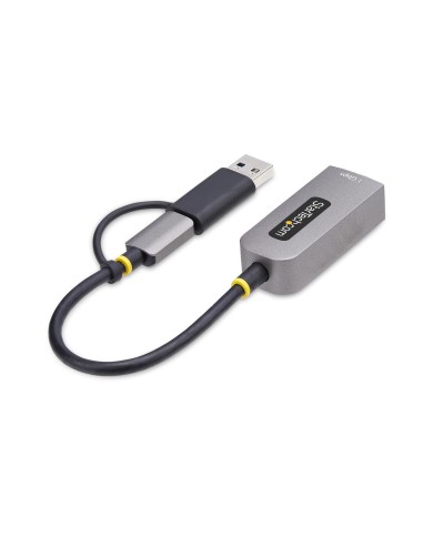 Cavo USB Startech C21GA-USB-ETHERNET Grigio Cavo USB Startech C21GA-USB-ETHERNET Grigio