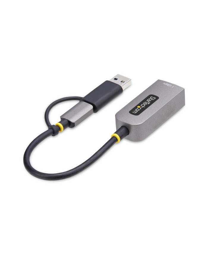 Cavo USB Startech C21GA-USB-ETHERNET Grigio Cavo USB Startech C21GA-USB-ETHERNET Grigio