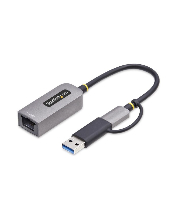 Cavo USB Startech C21GA-USB-ETHERNET Grigio Cavo USB Startech C21GA-USB-ETHERNET Grigio
