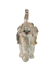 Statua Decorativa Alexandra House Living Argentato Plastica Elefante 12 x 24 x 23 cm Statua Decorativa Alexandra House Living Argentato Plastica Elefante 12 x 24 x 23 cm