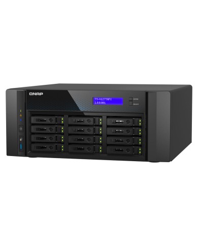 Memorizzazione in Rete NAS Qnap TS-H1277AFX-R7-32G Nero