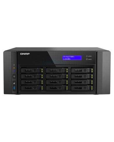 Memorizzazione in Rete NAS Qnap TS-H1277AFX-R7-32G Nero