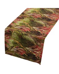 Runner da Tavolo Alexandra House Living Multicolore Tessile 180 x 30 cm Velluto