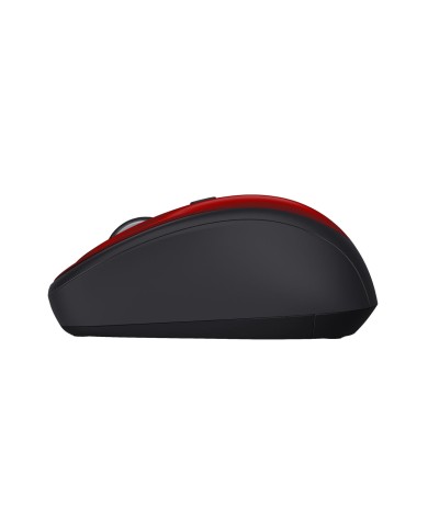Mouse Trust 24550 1600 dpi Nero/Rosso