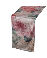 Runner da Tavolo Alexandra House Living Multicolore Tessile 180 x 30 cm Velluto