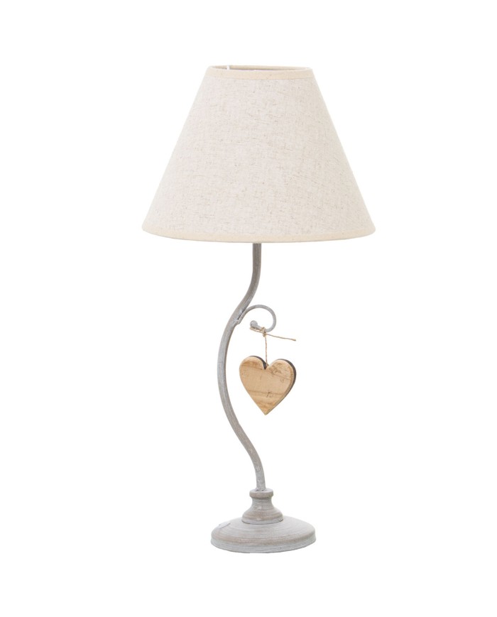Lampada da tavolo Alexandra House Living Bianco Metallo 40 W 23 x 48 x 23 cm Lampada da tavolo Alexandra House Living Bianco Metallo 40 W 23 x 48 x 23 cm