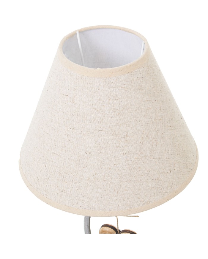 Lampada da tavolo Alexandra House Living Bianco Metallo 40 W 23 x 48 x 23 cm Lampada da tavolo Alexandra House Living Bianco Metallo 40 W 23 x 48 x 23 cm