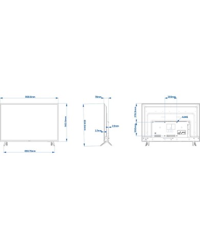 Smart TV Philips 43HFL5114/12 Full HD 43" LED