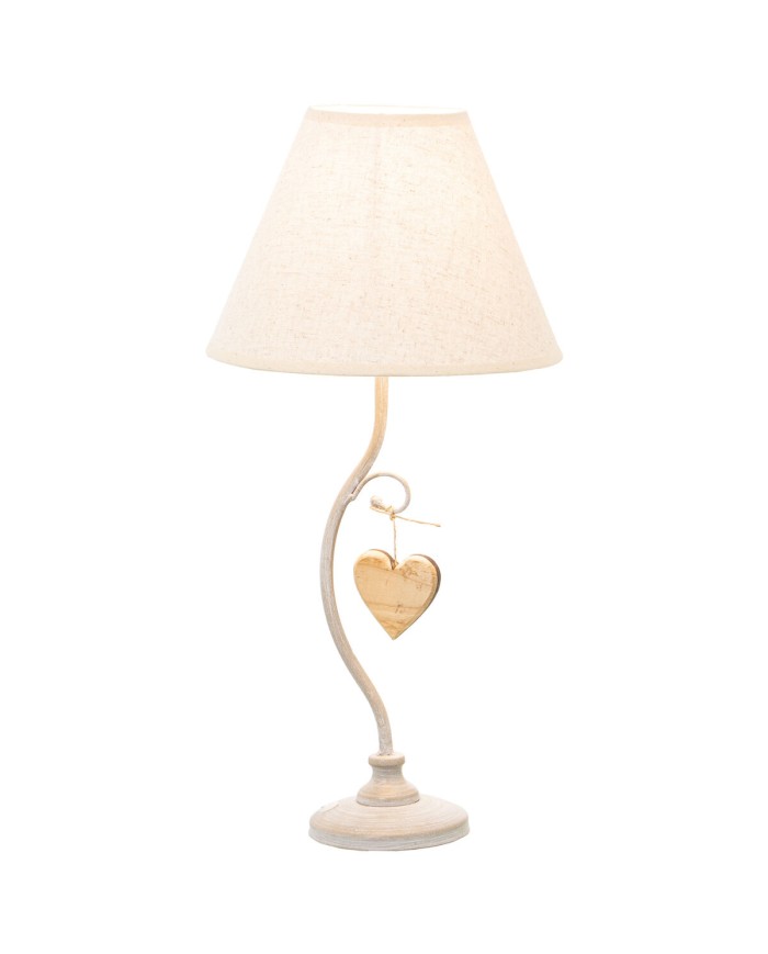 Lampada da tavolo Alexandra House Living Bianco Metallo 40 W 23 x 48 x 23 cm Lampada da tavolo Alexandra House Living Bianco Metallo 40 W 23 x 48 x 23 cm