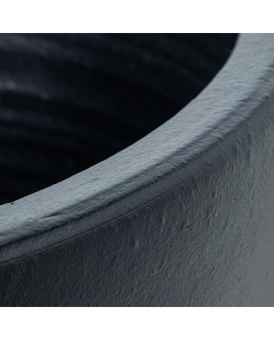 Vaso Alexandra House Living Nero Ceramica 40 x 72 cm Vaso Alexandra House Living Nero Ceramica 40 x 72 cm