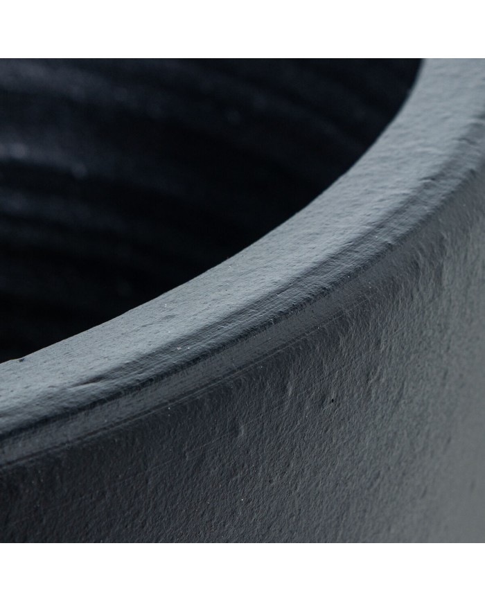 Vaso Alexandra House Living Nero Ceramica 40 x 72 cm Vaso Alexandra House Living Nero Ceramica 40 x 72 cm